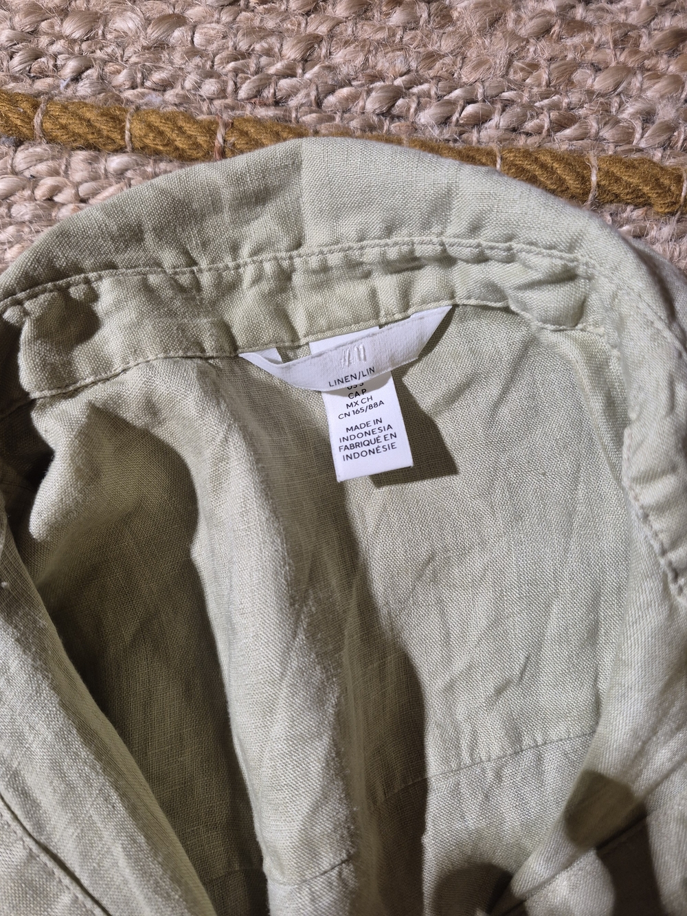 H&M Linen Shirt - Picture 3 of 3